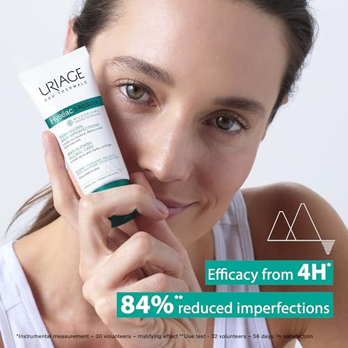 Uriage Hyseac 3-regul+ | Face Moisturizer For Oily Skin Prone To Acne. Pimples, Spots Uriage