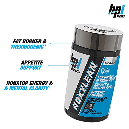BPI Sports -Roxylean Extreme Fat Burner & Weight Loss Supplement, 60Count BPI Sports