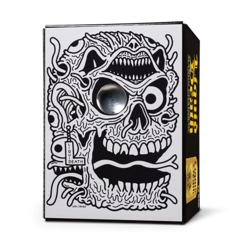 Liquid Death Flavored Sparkling Water with Agave, Mango Chainsaw, 16.9 oz Tallboys Liquid Death