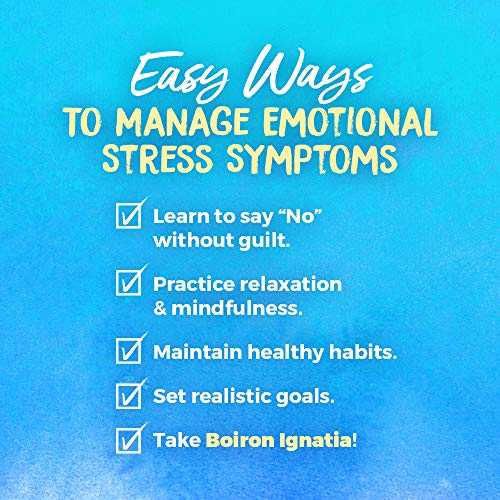 Boiron Ignatia Amara 30C Homeopathic Medicine for Relief from Emotional Stress, Hypersensitivity Boiron