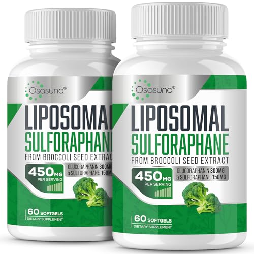 Osasuna Liposomal Sulforaphane 450MG, Maximum Absorption