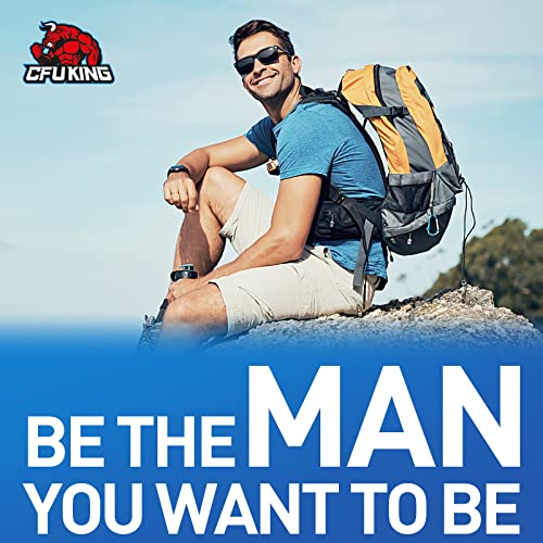 Probiotics for Men, 500 Billion CFU + 12 Strains Men's Probiotic with Turmeric Cranberry CFUKING