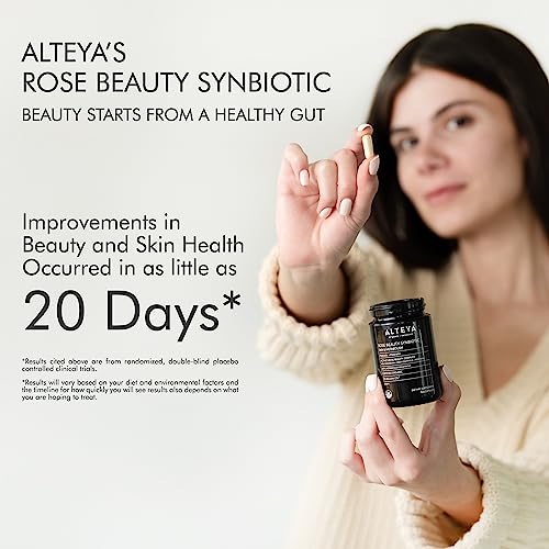 Alteya Organics Beauty Prebiotics + Probiotics and Rose Extracts, Skin Beauty from Within Supplement Alteya Organics