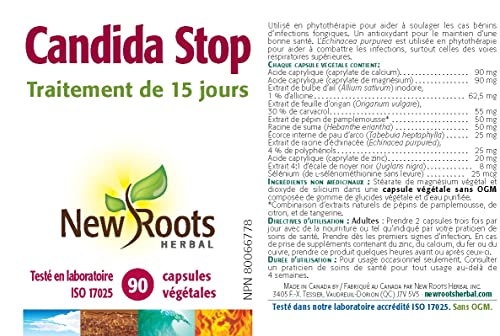 New Roots Herbal Candida Stop, 90 CT NEW ROOTS HERBAL