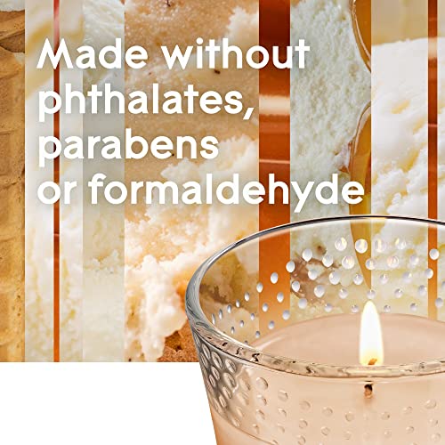 Glade Candle Jar, Air Freshener, Vanilla Caramel Twist, 3.4 oz, 2 Count Glade