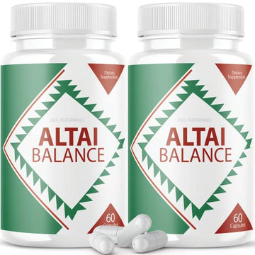 IDEAL PERFORMANCE (Official) Altai Balance Support Formula Pills Supplement (2 Pack)
