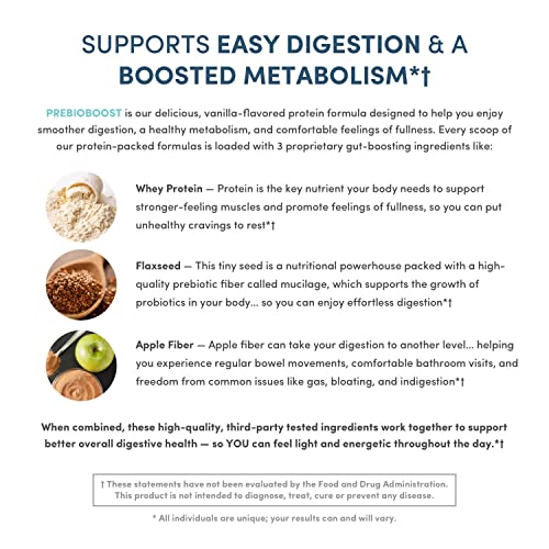 Nucific® PrebioBoost™ Daily Prebiotic Protein Powder, 16.2 Ounce Nucific