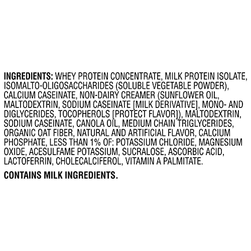 Muscle Milk Genuine Protein Powder, Vanilla Crème, 1.93 Pounds, 12 Servings, 32g Protein Muscle Milk