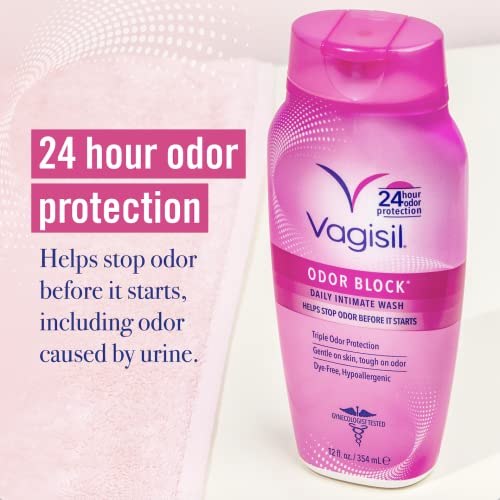 Vagisil Feminine Wash for Intimate Area Hygiene, Odor Block, Gynecologist Tested Vagisil