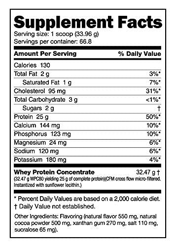 NutraBio Classic Whey Protein Powder- Full-Spectrum Amino Acid Profile - No Fillers NutraBio