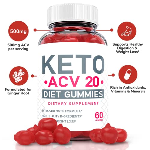 Keto ACV 20 Gummies - Keto ACV 20 Gummies, Keto ACV 20 Ketosis Gummies with Apple Ark Labs