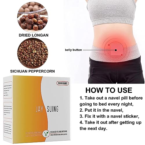 Rosarden 100Pcs Belly Patch, Toning Contouring Firming Patches, Navel Sticker, Sweatproof Patches Rosarden