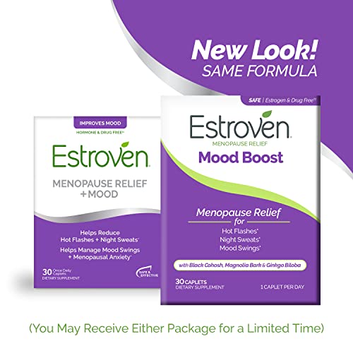 Estroven Plus Mood & Memory Caplets 30 Caplets (Pack of 11) Estroven
