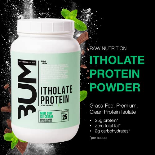 RAW Whey Isolate Protein Powder, Mint Chip Ice Cream (CBUM Itholate Protein) RAW