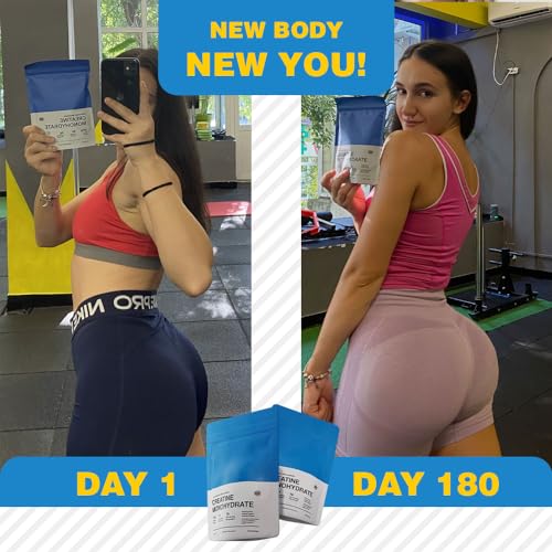 Donson Creatine Monohydrate for Women Booty Gain – 8.8oz Creatine Powder Donson