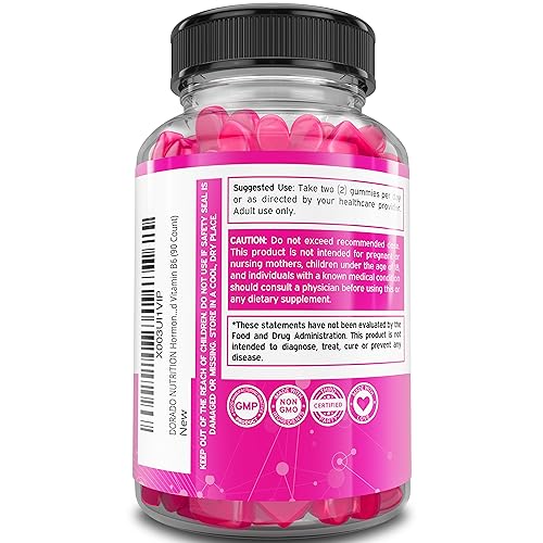 Hormonal Balance For Women & PMS Relief Gummies (90 Gummies) - Support Cramps DORADO NUTRITION