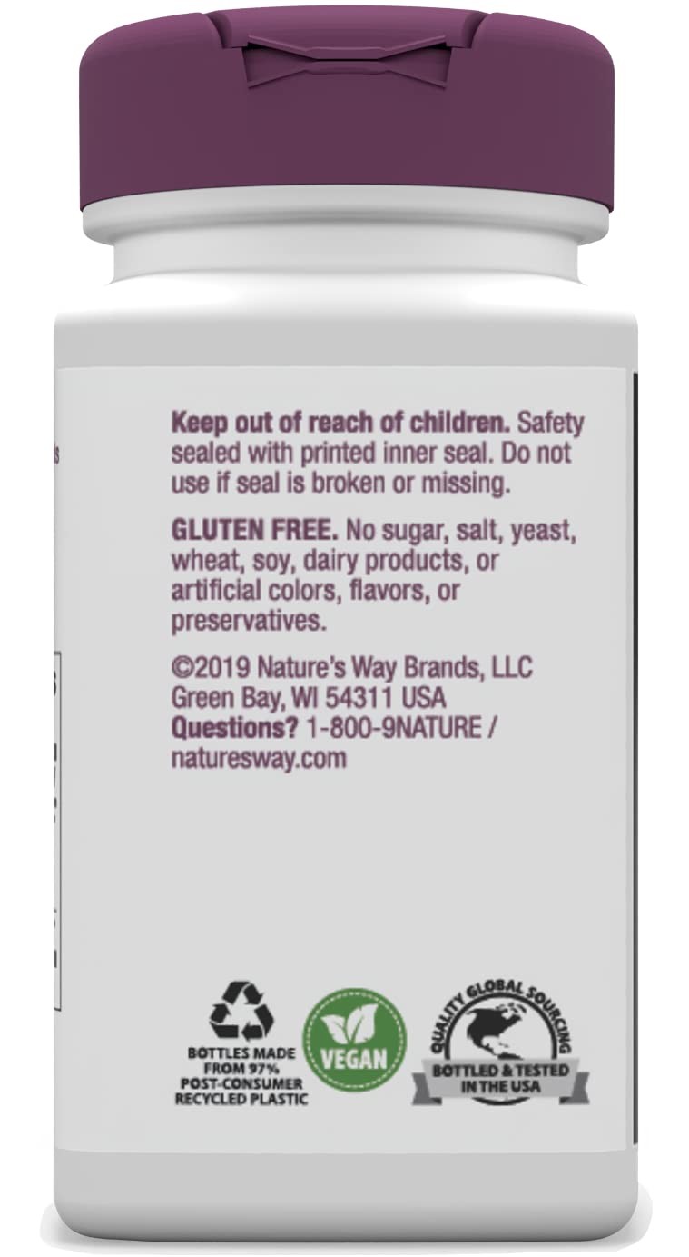 Nature's Way Standardized Horse Chestnut, Premium Extract for Healthy Veins and Blood Nature's Way