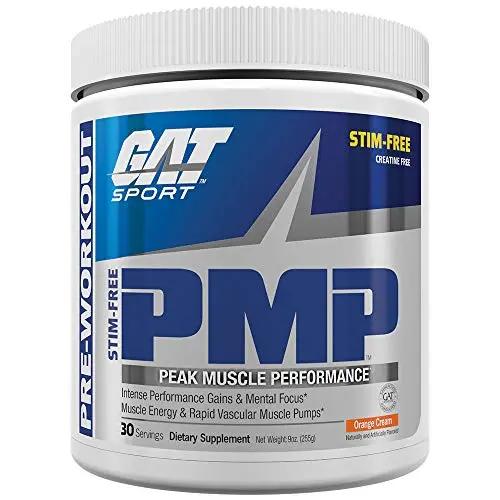 GAT PMP (Peak Muscle Performance), Next Generation Pre Workout Powder for Intense
