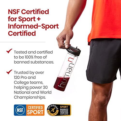 humanN SuperBeets Sport Pre Workout Powder – NSF Certified for Sport – Caffeine Free humanN
