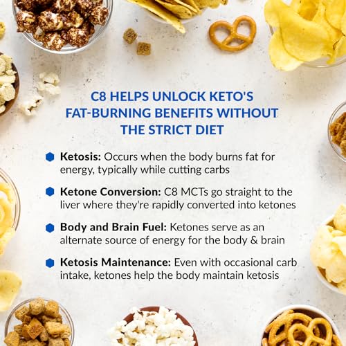 BioTrust Keto Elevate – Pure C8 MCT Oil Powder – Ketogenic Diet Supplement & Paleo BioTrust