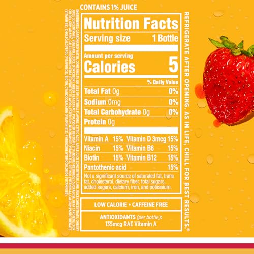 Sparkling Ice, Strawberry Lemonade Sparkling Water, Zero Sugar Flavored Water Sparkling ICE