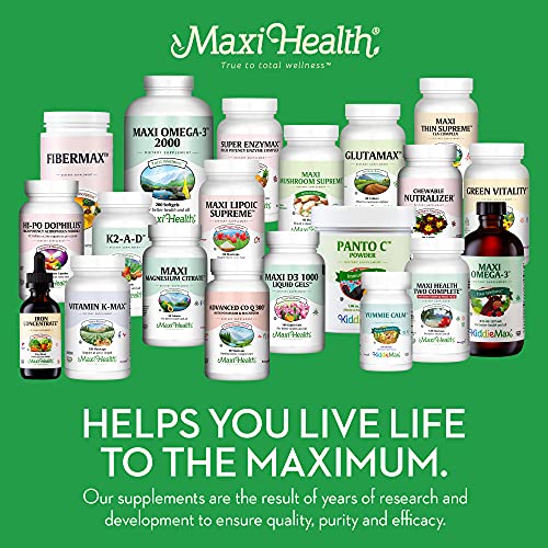 Maxi Health Teen Supreme HIS Vitamins for Teen Boys (120) - Teen Multivitamin for Young Maxi Health