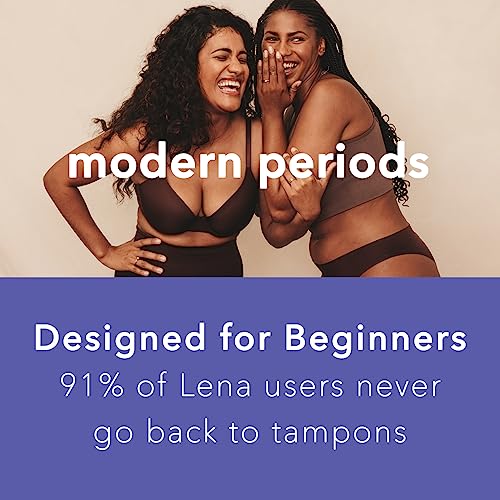 Lena Cup Reusable Menstrual Cup | Purple, Large | Experienced and Advanced Cup Users Lena