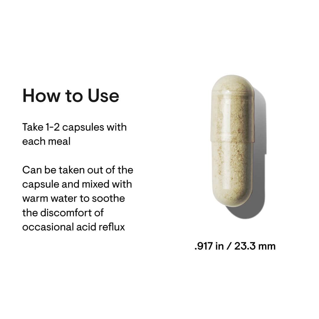 Thorne GI Relief - Digestion Supplement Supports Gut Health & Bloating Relief - Made with Marshmallow Root Extract & Digestive Enzymes - 180 Capsules - 90 Servings Thorne