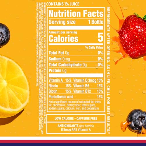 Sparkling Ice, Berry Lemonade Sparkling Water, Zero Sugar Flavored Water, with Vitamins Sparkling ICE