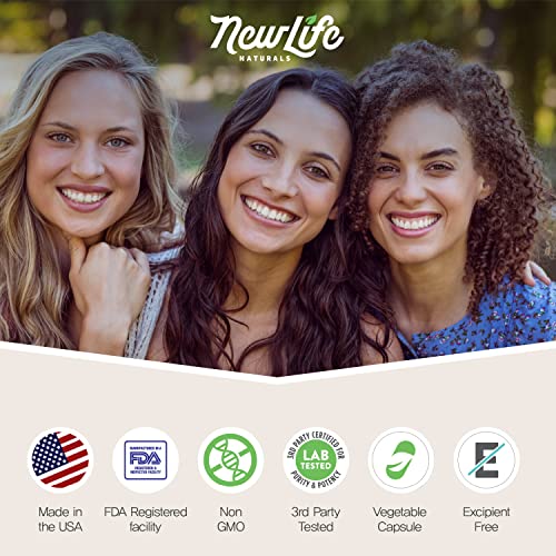 NewLife Naturals Boric Acid Suppositories for Women - 600mg NewLife Naturals