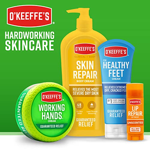 O'Keeffe's for Healthy Feet Foot Cream, 3.0 Ounce Tube and O'Keeffe's for Healthy Feet O'Keeffe's