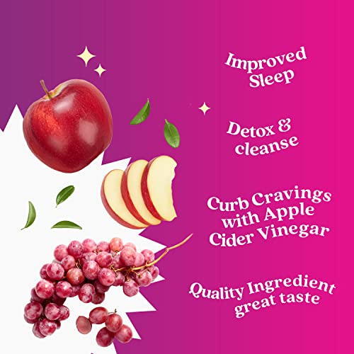 BeLive MoonBurn Nighttime Melatonin Gummies - 60 Ct | Formulated with Apple Cider BeLive