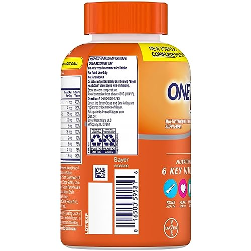 ONE A DAY Womens Complete Daily Multivitamin with Vitamin A, B , C, D, and E, Calcium ONE A DAY