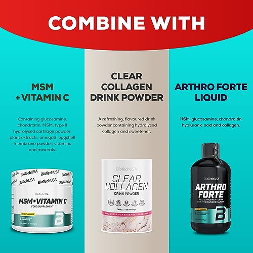 BioTechUSA Collagen Liquid, Flavored Dietary Supplement Drink with Collagen, Vitamins BioTechUSA