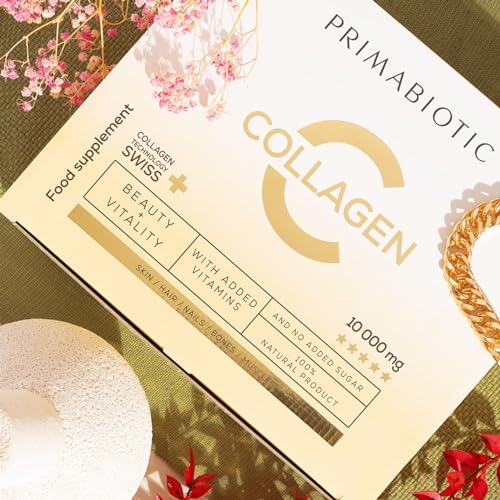 Primabiotic Collagen - Collagen Pack 30 Bottles 30 ml - High Collagen Content [10,000 mg] PRIMABIOTIC