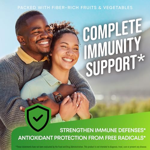 Fruits and Veggies Supplement - High Fiber Supplement for Immunity, Gut & Energy JOYLI Nutrition