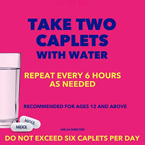 Midol Complete, Menstrual Period Symptoms Relief Including Premenstrual Cramps Midol