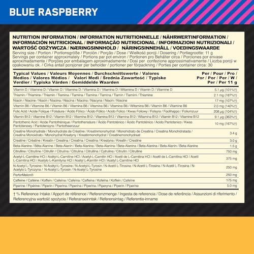 Optimum Nutrition Gold Standard Pre Workout Powder, Energy Drink with Creatine Optimum Nutrition