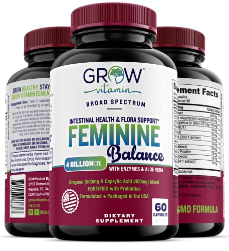 Feminine Balance Complex | Candida Support | Oregano & Caprylic Acid Blend