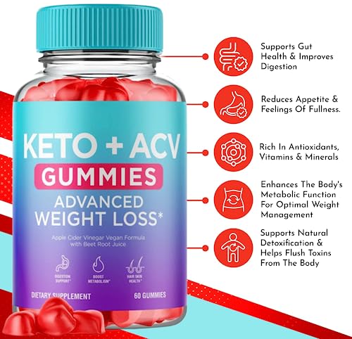 Keto Blast Gummies, Maximum Strength, Advanced Formula, 60 Capsules (3 Bottles) Huge Nutra