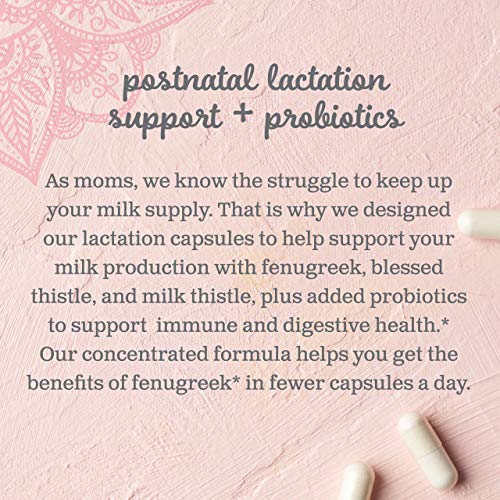 Mommy's Bliss Postnatal Lactation Support Supplement with Probiotics: Support Breastfeeding Mommy's Bliss