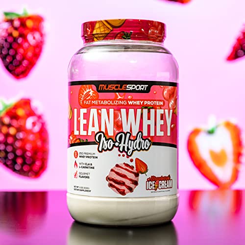 Musclesport Lean Whey Revolution™ Protein Powder - Whey Protein Isolate - Low Calorie Musclesport