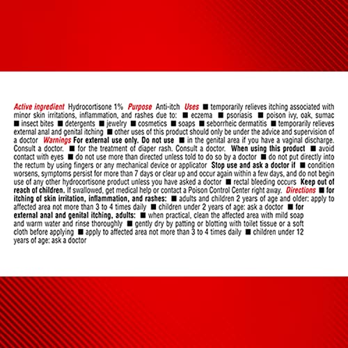 Cortizone 10 Maximum Strength Anti-Itch Cream with Soothing Aloe, 1% Hyd Cortizone 10