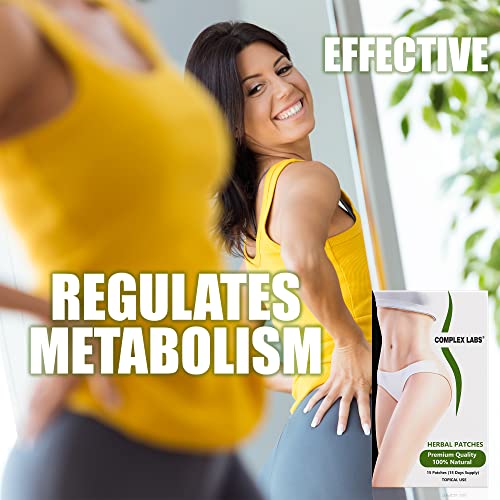 Herbal Patches - 100% Natural - Easy to Use - Wellness - for Men and Women - Super Discreet Complex Labs