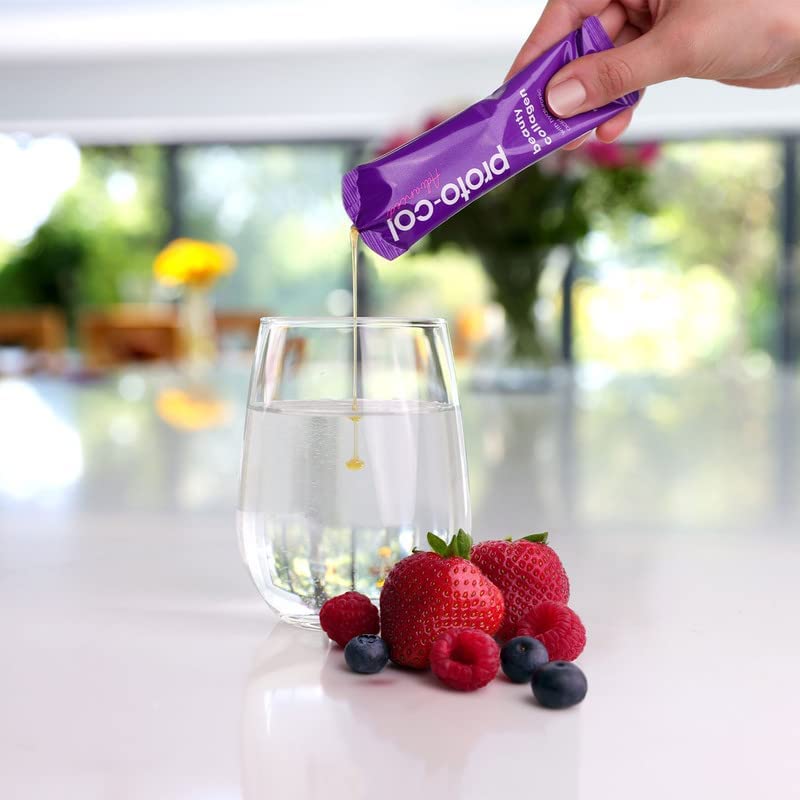 Proto-Col Beauty Collagen Supplements for Women - 10,000mg Bovine Collagen Proto-Col