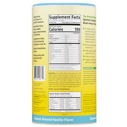 Almased Protein Powder for Weight Loss Kit for Men & Women, Natural Meal Replacement Almased