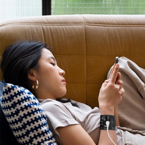 LOYDBDT Grounding Wrist Strap,Patterned Grounding Wristband,Unique Air Holes and Conductive Silver