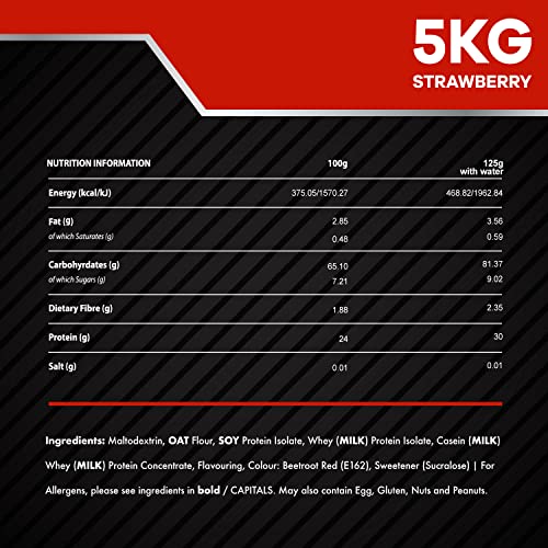 The Bulk Protein Company, SERIOUS GAINZ - Whey Protein Powder - Weight Gain, Mass Gainer