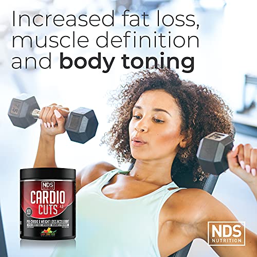 Cardio Cuts NDS Nutrition 4.0 Pre Workout Supplement - Advanced Weight Loss and Pre Cardio Cuts